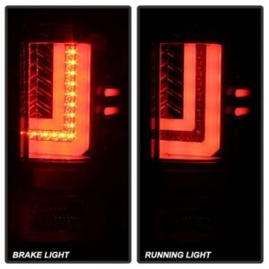 GMC Sierra 1500 14-18 2500HD/3500HD 15-19 LED Tail Lights - Red Clear - Image 6