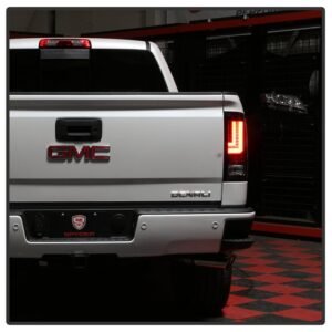 GMC Sierra 1500 2016-2018/ Sierra 2500/3500 HD 2016-2019 LED Tail Lights - Black - Image 10
