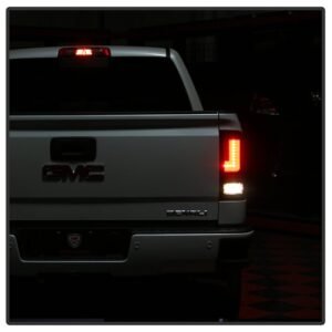 GMC Sierra 1500 2016-2018/ Sierra 2500/3500 HD 2016-2019 LED Tail Lights - Black - Image 13