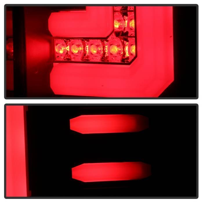 GMC Sierra 1500 2016-2018/ Sierra 2500/3500 HD 2016-2019 LED Tail Lights - Black