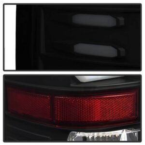 GMC Sierra 1500 2016-2018 Sierra 2500/3500 HD 2016-2019 LED Tail Lights - Black Smoke - Image 4