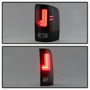 GMC Sierra 1500 2016-2018 Sierra 2500/3500 HD 2016-2019 LED Tail Lights - Black Smoke - Image 8