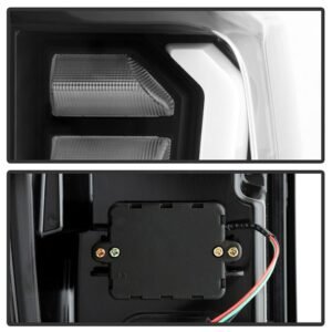 GMC Sierra 2019-2020 1500 LED Model Only LED Tail Lights - Black - Image 3