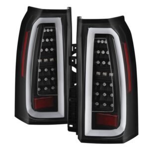 GMC Yukon 2015-2019/ Yukon XL 2015-2019 LED Tail Lights - Black - Image 1