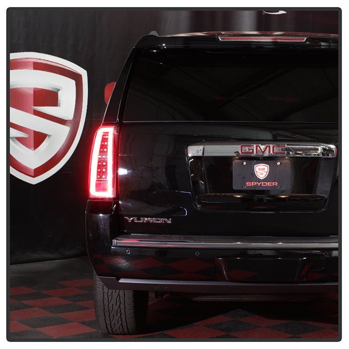 GMC Yukon 2015-2019/ Yukon XL 2015-2019 LED Tail Lights - Black