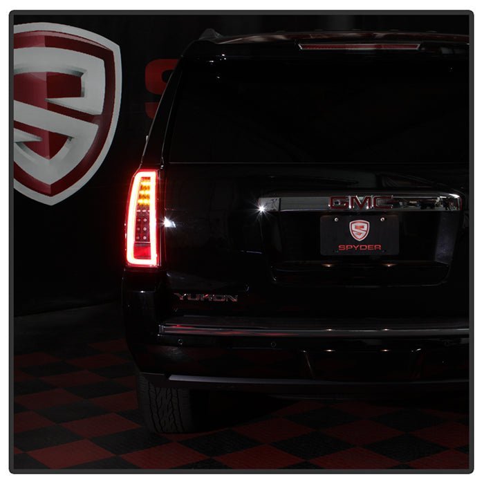 GMC Yukon 2015-2019/ Yukon XL 2015-2019 LED Tail Lights - Black