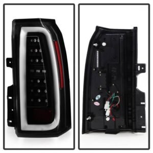 GMC Yukon 2015-2019/ Yukon XL 2015-2019 LED Tail Lights - Black - Image 2