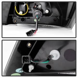 Honda Accord 2013-2015 4DR LED Tail Lights - Black - Image 5