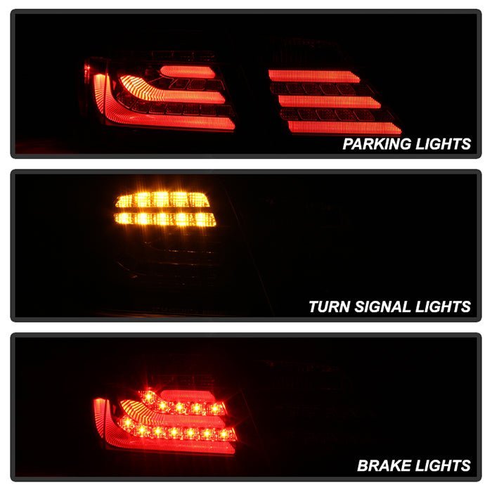 Honda Accord 2013-2015 4DR LED Tail Lights - Black