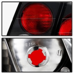 Honda Civic 01-05 4Dr Euro Style Tail Lights - Black - Image 4
