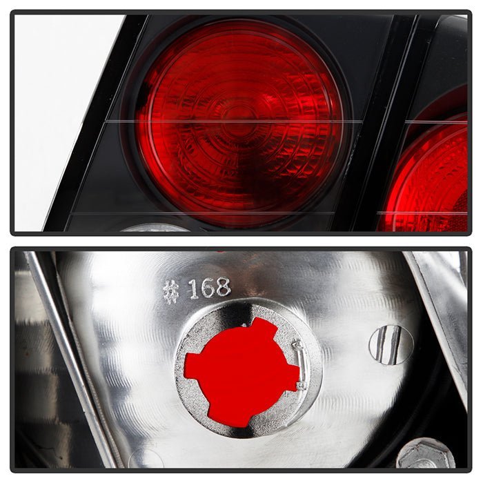 Honda Civic 01-05 4Dr Euro Style Tail Lights - Black