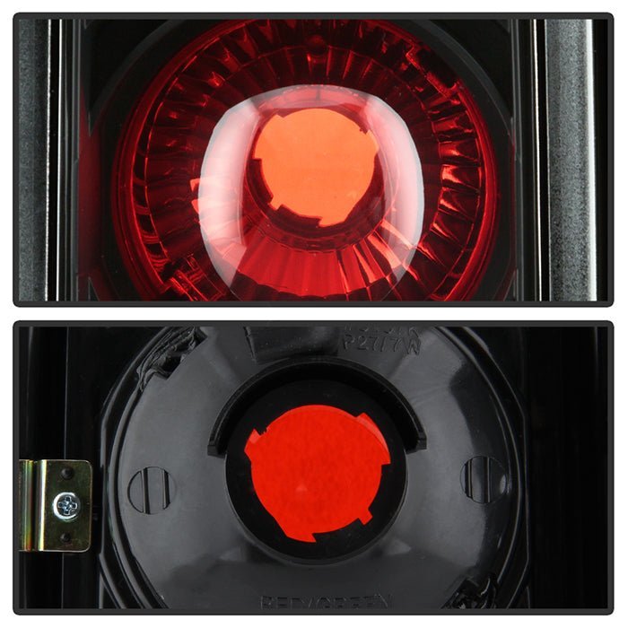 Hummer H2 03-09 Euro Style Tail Lights - Black