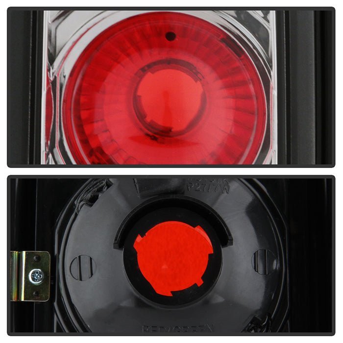Hummer H2 03-09 Euro Style Tail Lights - Chrome