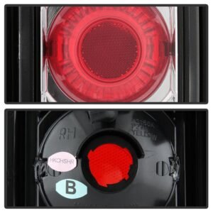 Hummer H2 03-09 Euro Style Tail Lights - Chrome - Image 4