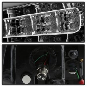 Hyundai Elantra 11-13 Light Bar LED Tail Lights - Black - Image 3