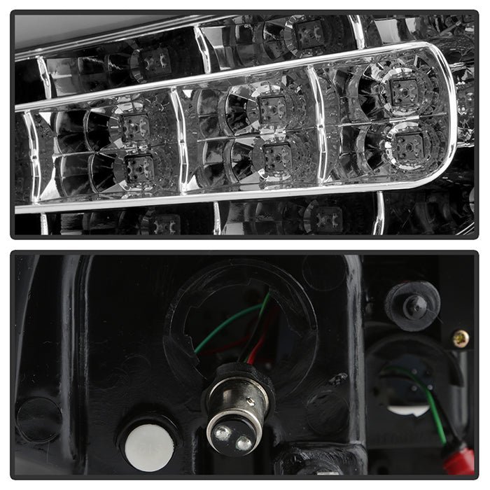 Hyundai Elantra 11-13 Light Bar LED Tail Lights - Black