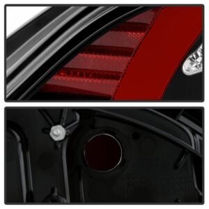 Hyundai Genesis 10-12 2Dr LED Tail Lights - Black - Image 5