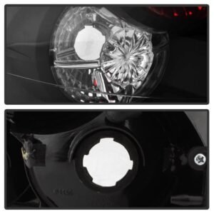 Hyundai Santa Fe 01-06 Euro Style Tail Lights - Black - Image 5