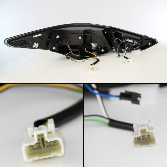 Hyundai Sonata 11-14 LED Tail Lights - Black