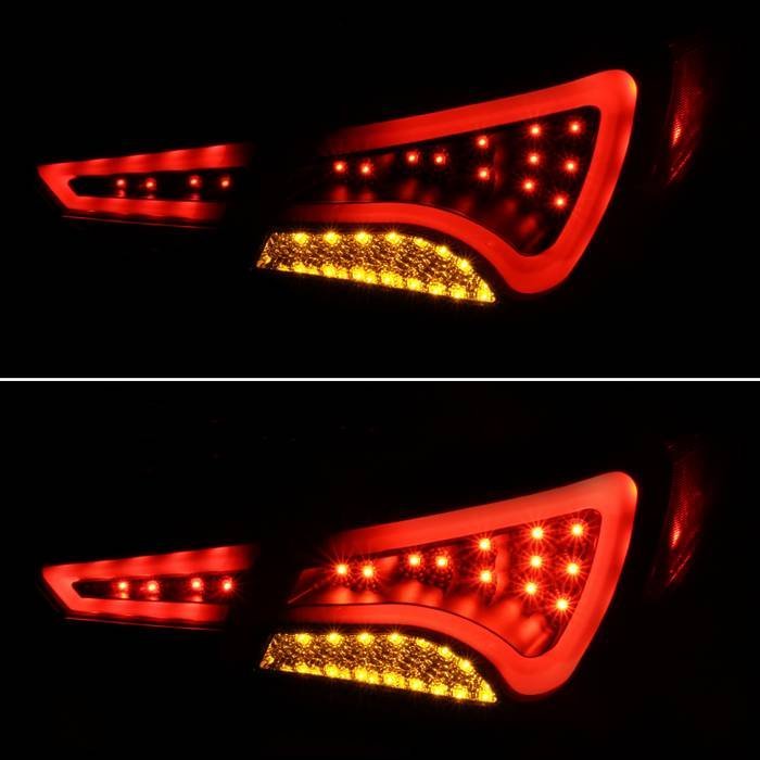 Hyundai Sonata 11-14 LED Tail Lights - Black
