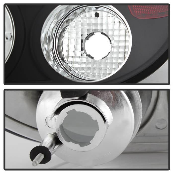 Hyundai Tiburon 03-05 Euro Style Tail Lights - Black