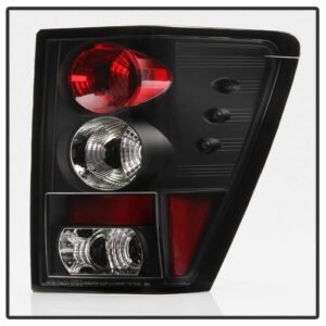 Jeep Grand Cherokee 05-06 Euro Style Tail Lights - Black - Image 2