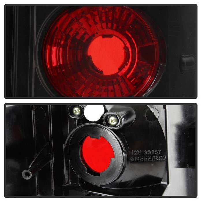 Jeep Grand Cherokee 05-06 Euro Style Tail Lights - Black