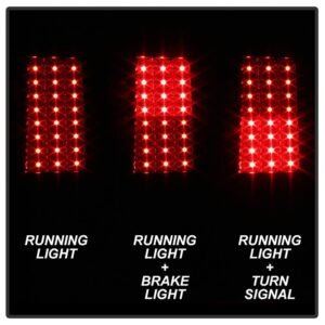 Jeep Grand Cherokee 05-06 LED Tail Lights - Smoke - Image 10