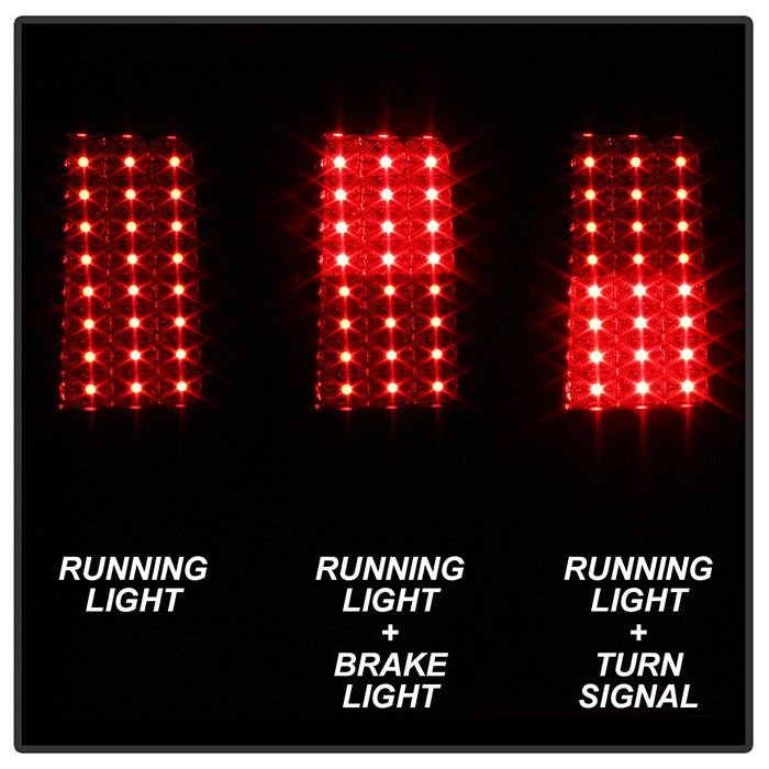 Jeep Grand Cherokee 05-06 LED Tail Lights - Smoke