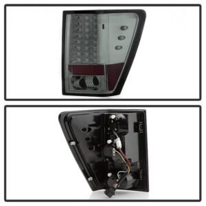 Jeep Grand Cherokee 05-06 LED Tail Lights - Smoke - Image 2
