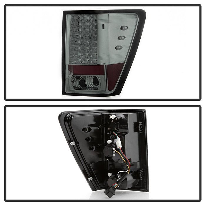Jeep Grand Cherokee 05-06 LED Tail Lights - Smoke