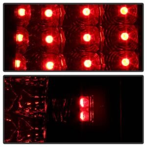 Jeep Grand Cherokee 05-06 LED Tail Lights - Smoke - Image 8
