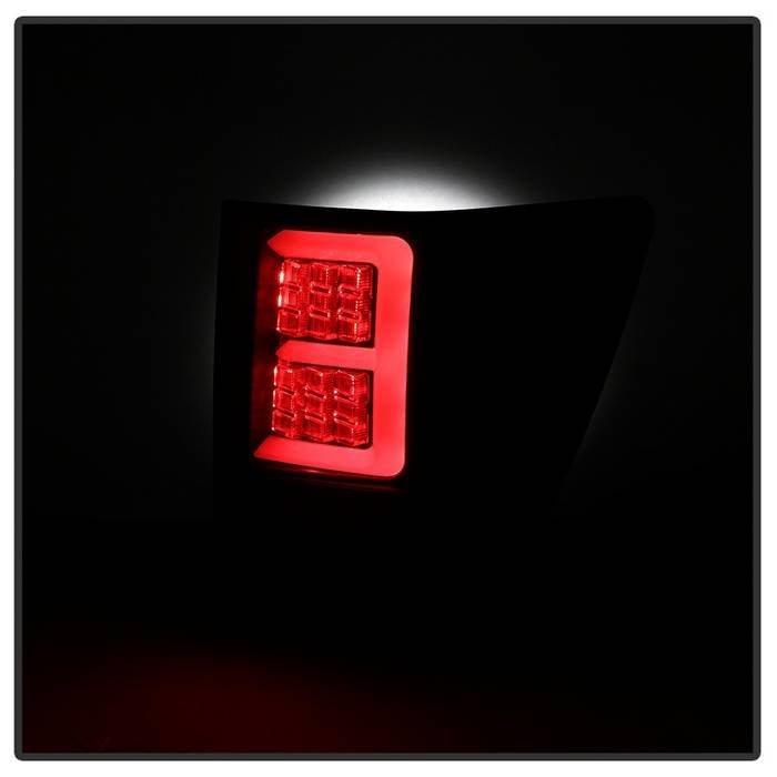 Jeep Grand Cherokee 05-06 Version 2 Light Bar LED Tail Lights - Black