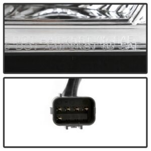 Jeep Grand Cherokee 05-06 Version 2 Light Bar LED Tail Lights - Chrome - Image 5