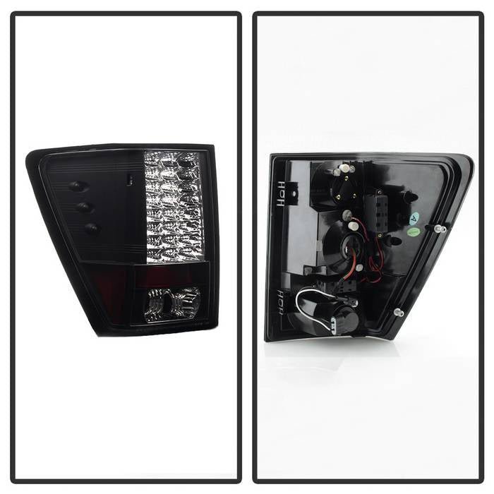 Jeep Grand Cherokee 07-10 LED Tail Lights - Black