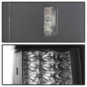 Jeep Grand Cherokee 07-10 LED Tail Lights - Black - Image 3