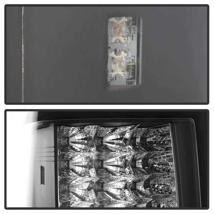 Jeep Grand Cherokee 07-10 LED Tail Lights - Black
