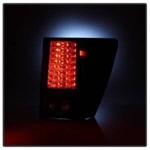 Jeep Grand Cherokee 07-10 LED Tail Lights - Black - Image 6
