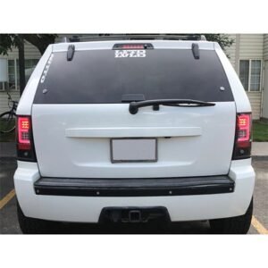 Jeep Grand Cherokee 07-10 Light Bar LED Tail Lights- Black - Image 9