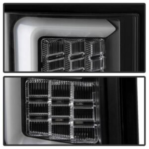 Jeep Grand Cherokee 07-10 Light Bar LED Tail Lights- Black - Image 4