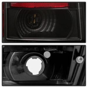 Jeep Grand Cherokee 07-10 Light Bar LED Tail Lights- Black - Image 5