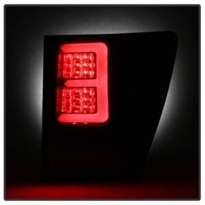 Jeep Grand Cherokee 07-10 Light Bar LED Tail Lights- Black - Image 6