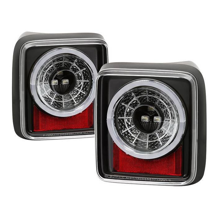 Jeep Wrangler 2019 - 2020 Full LED Tail Light - Black