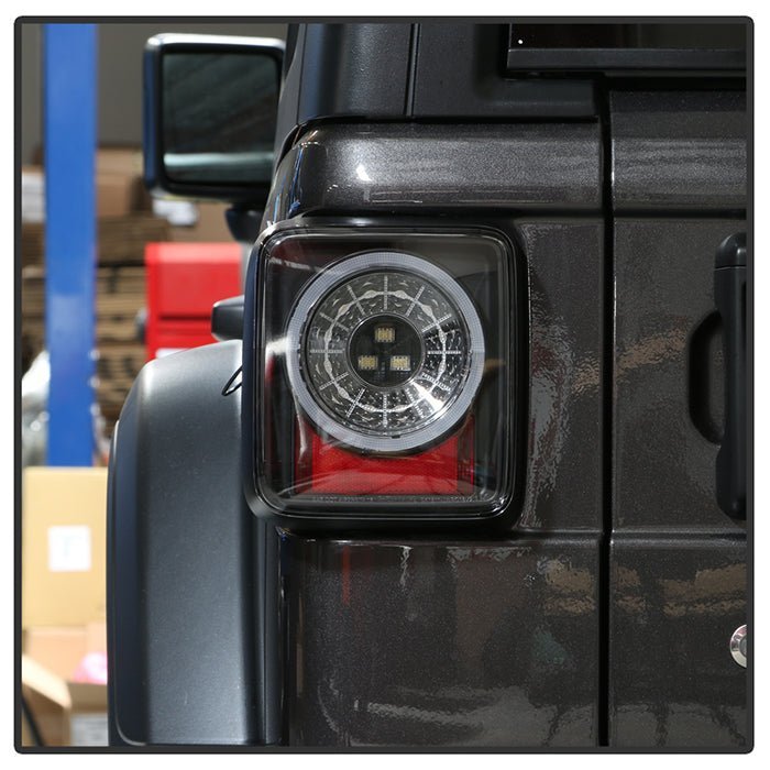Jeep Wrangler 2019 - 2020 Full LED Tail Light - Black