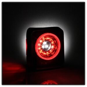 Jeep Wrangler 2019 - 2020 Full LED Tail Light - Black - Image 6