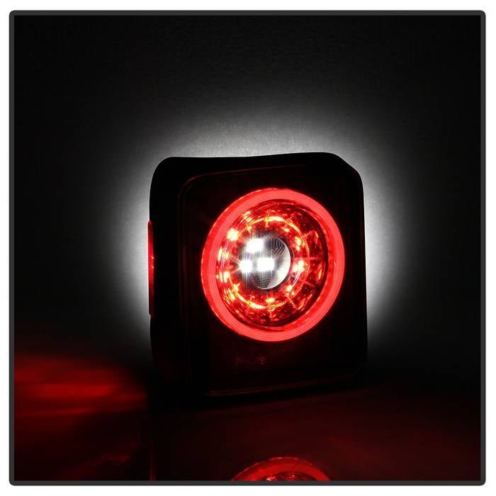 Jeep Wrangler 2019 - 2020 Full LED Tail Light - Black
