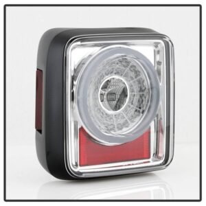 Jeep Wrangler 2019 - 2020 Full LED Tail Light - Sequential Turn Signal - Chrome - Image 2