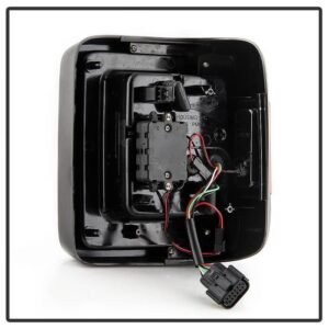 Jeep Wrangler 2019 - 2020 Full LED Tail Light - Sequential Turn Signal - Chrome - Image 3