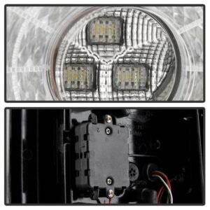 Jeep Wrangler 2019 - 2020 Full LED Tail Light - Sequential Turn Signal - Chrome - Image 4