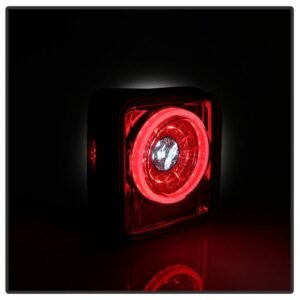 Jeep Wrangler 2019 - 2020 Full LED Tail Light - Sequential Turn Signal - Chrome - Image 6